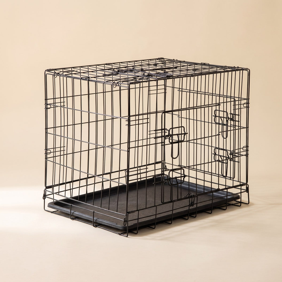 Three-Door Dog Crate