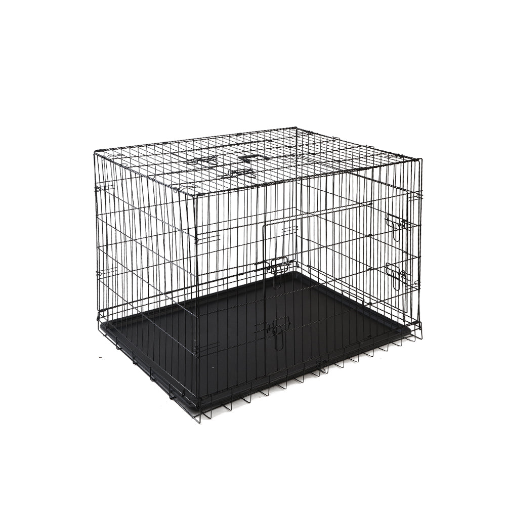 Three-Door Dog Crate - 48 inch