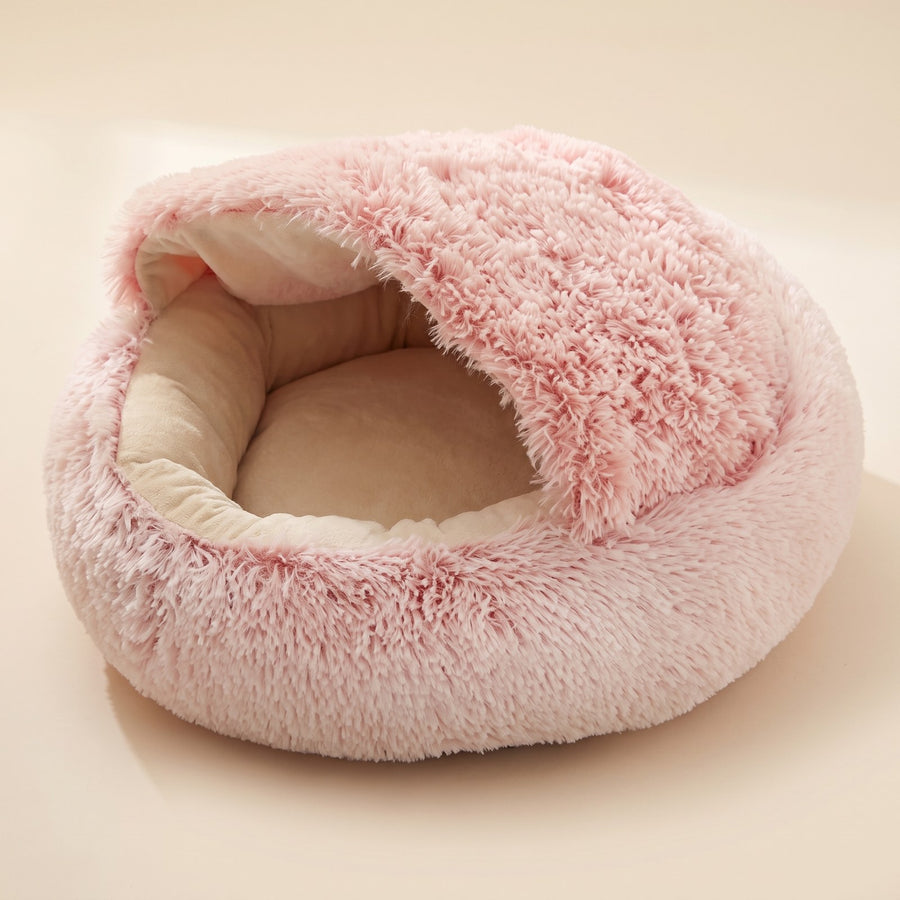 Plush Calming Cave Bed – Puppy Love Australia