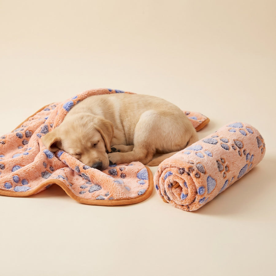 Paw Print Fleece Blanket – Puppy Love Australia photo 2