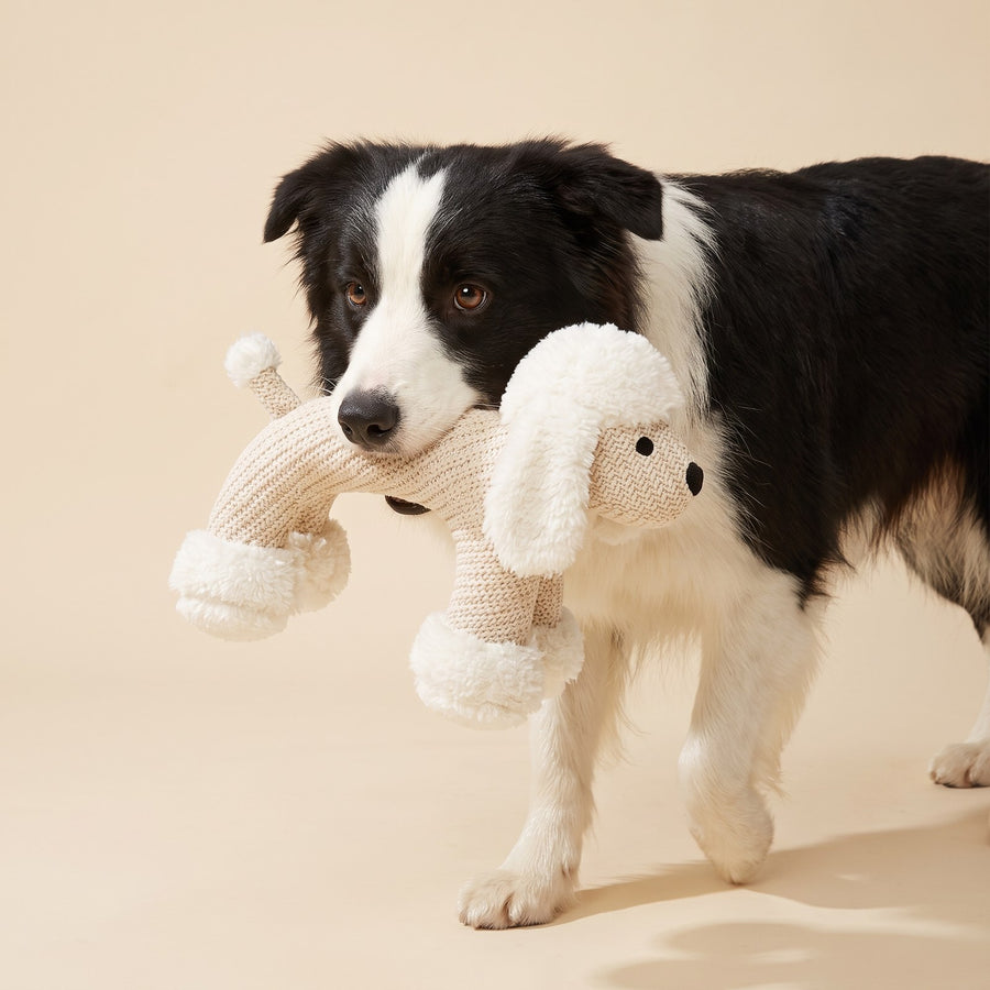 Knitted Plush Squeaky Toy – Puppy Love Australia photo 2