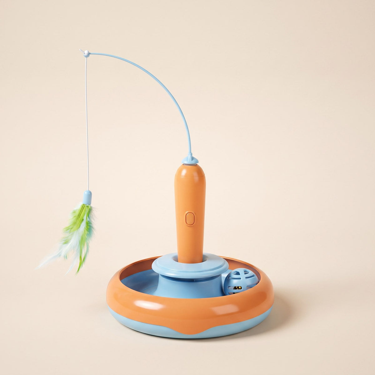 Cat Turntable Feather Toy – Puppy Love Australia