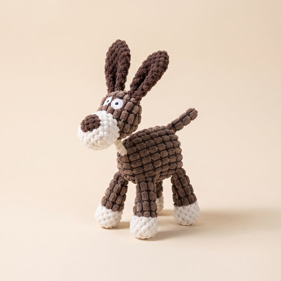 Corduroy Donkey Plush – Puppy Love Australia