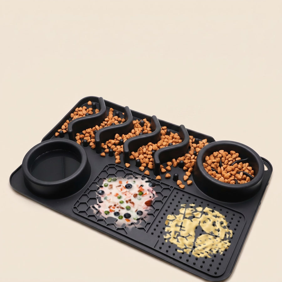 Silicone lick mat
