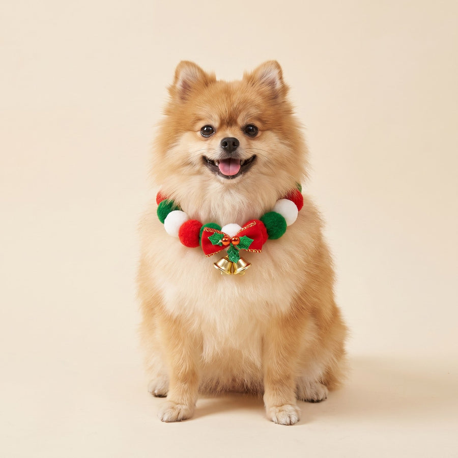 Festive Pom Collar – Puppy Love Australia photo 2